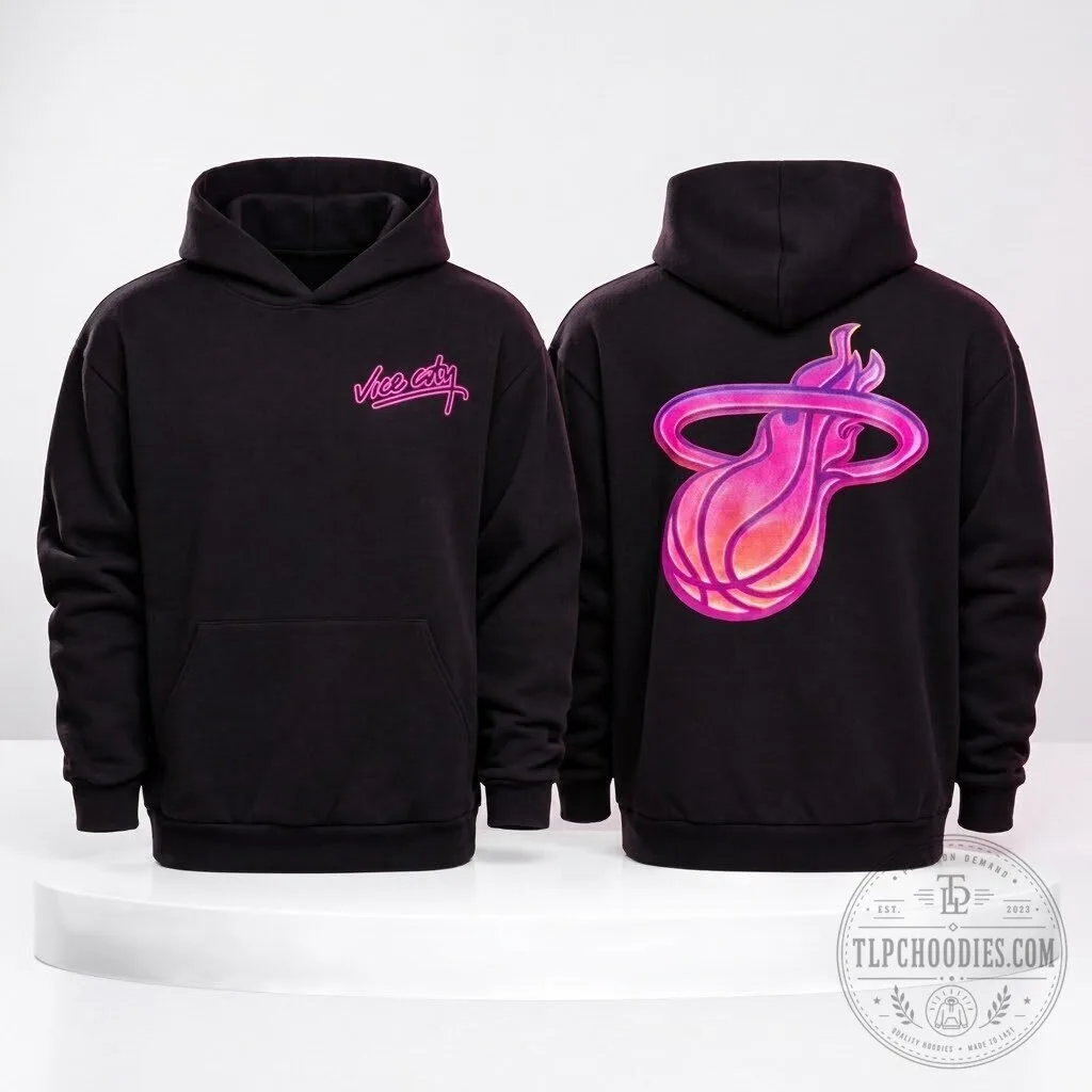 Miami Heat x Vice City Black Hoodie t shirt sweatshirt 10 Miami Heat x Vice City Black Hoodie t shirt sweatshirt