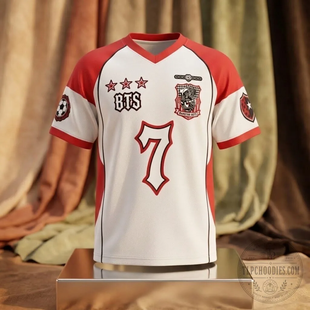BTS Jimin FIFA World Cup 2026 Final Special Edition Football Jersey 4 BTS Jimin FIFA World Cup 2026 Final Special Edition Football Jersey
