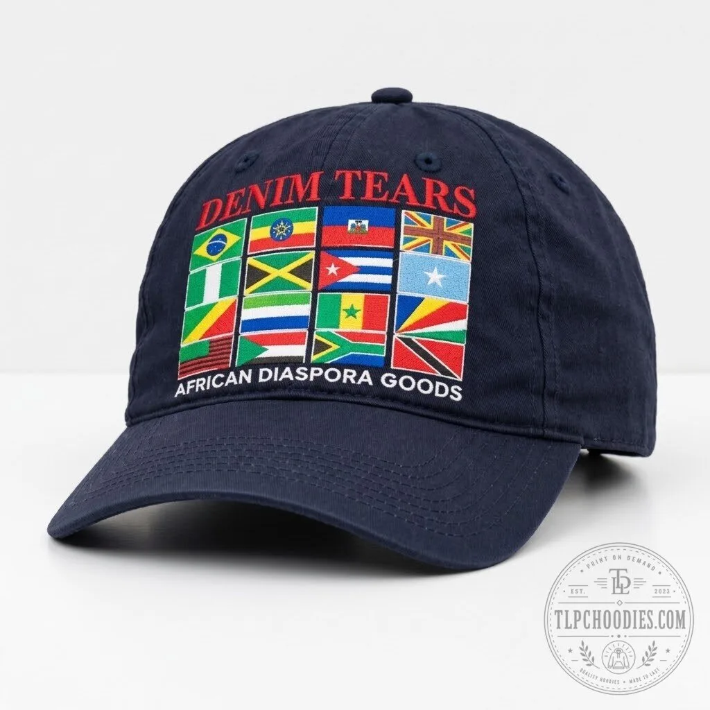 Lil Baby Denim Tears African Diaspora Goods Hat gift cap 10 Lil Baby Denim Tears African Diaspora Goods Hat gift cap