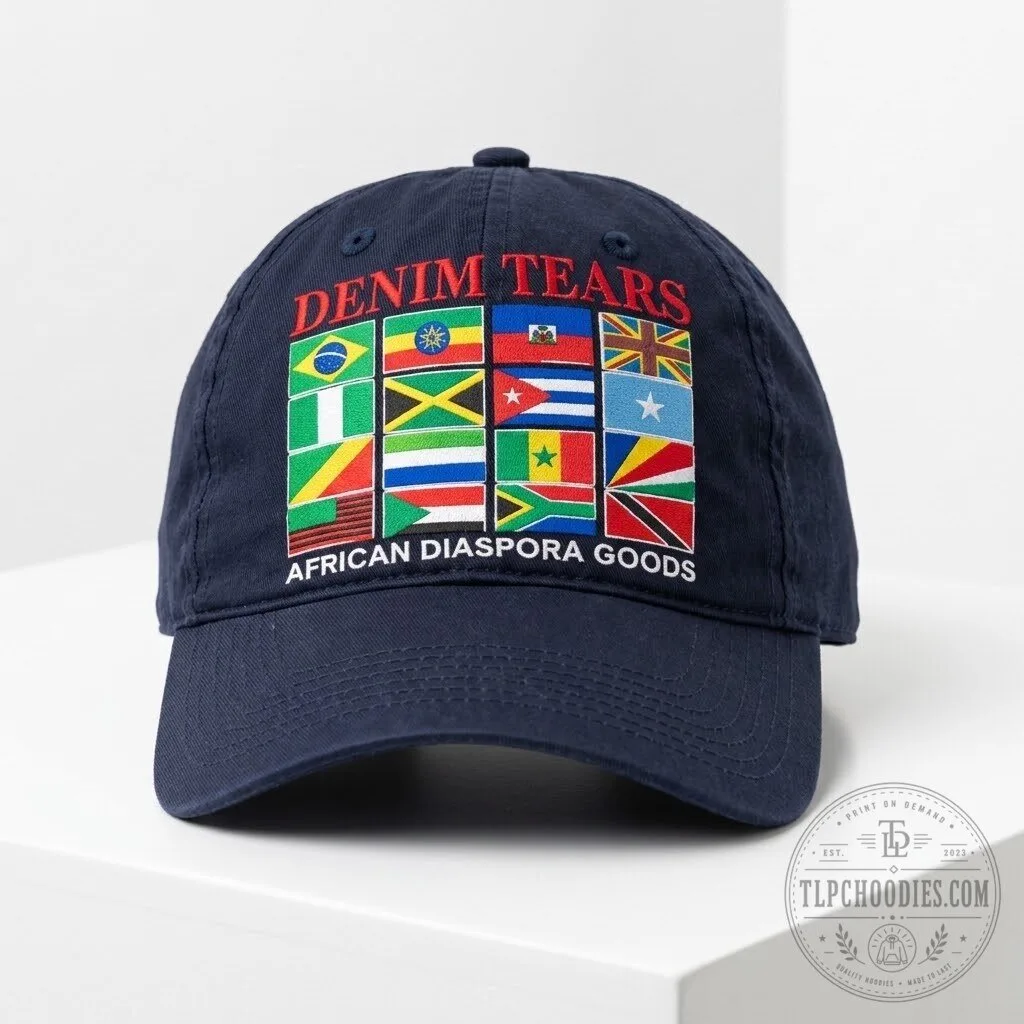 Lil Baby Denim Tears African Diaspora Goods Hat gift cap 11 Lil Baby Denim Tears African Diaspora Goods Hat gift cap