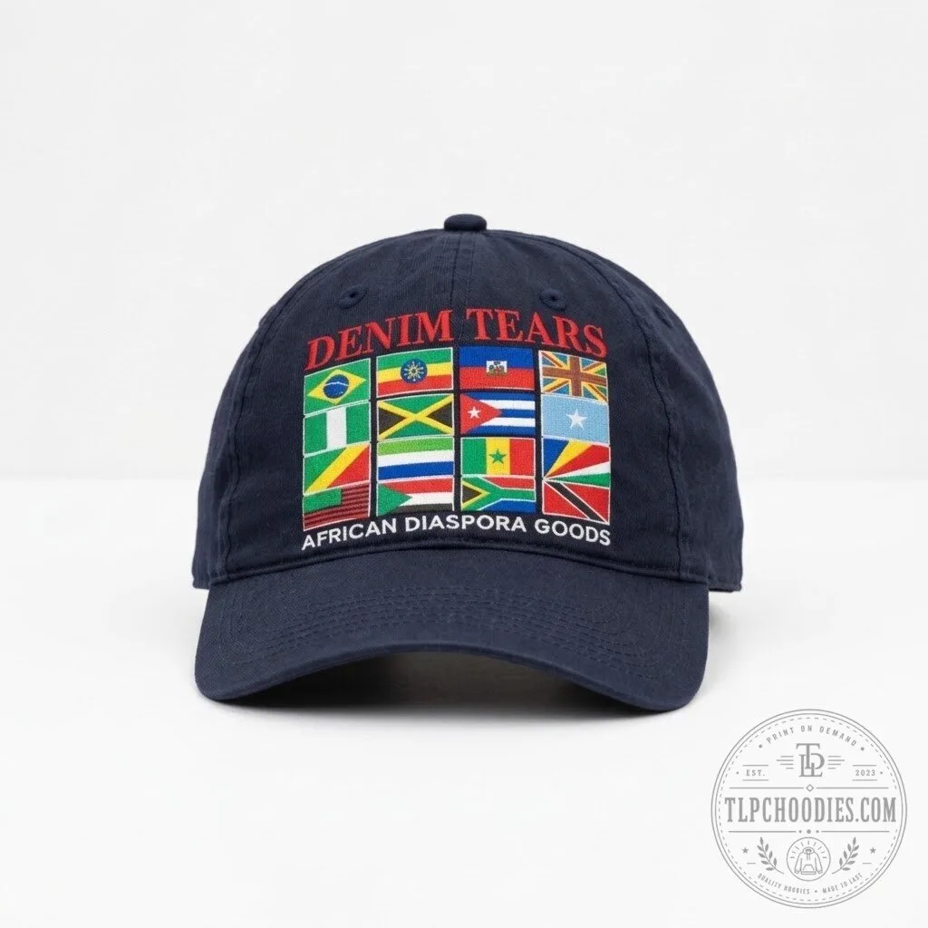Lil Baby Denim Tears African Diaspora Goods Hat gift cap 12 Lil Baby Denim Tears African Diaspora Goods Hat gift cap