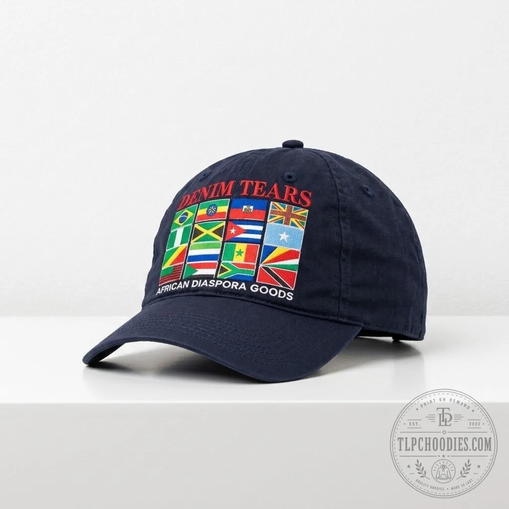 Lil Baby Denim Tears African Diaspora Goods Hat gift cap 13 Lil Baby Denim Tears African Diaspora Goods Hat gift cap