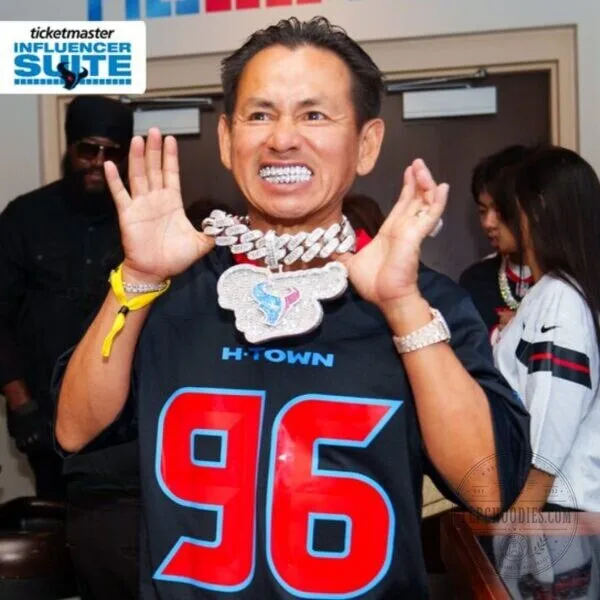 2026 Johnny Dang Texans 96 Football Jersey shirt