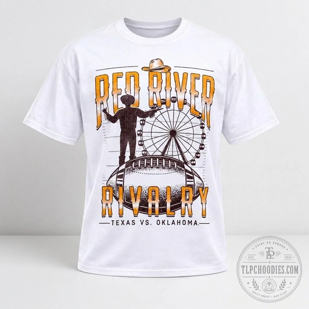 Longhorns Red River Rivalry Texas Vs Oklahoma 2026 T Shirt