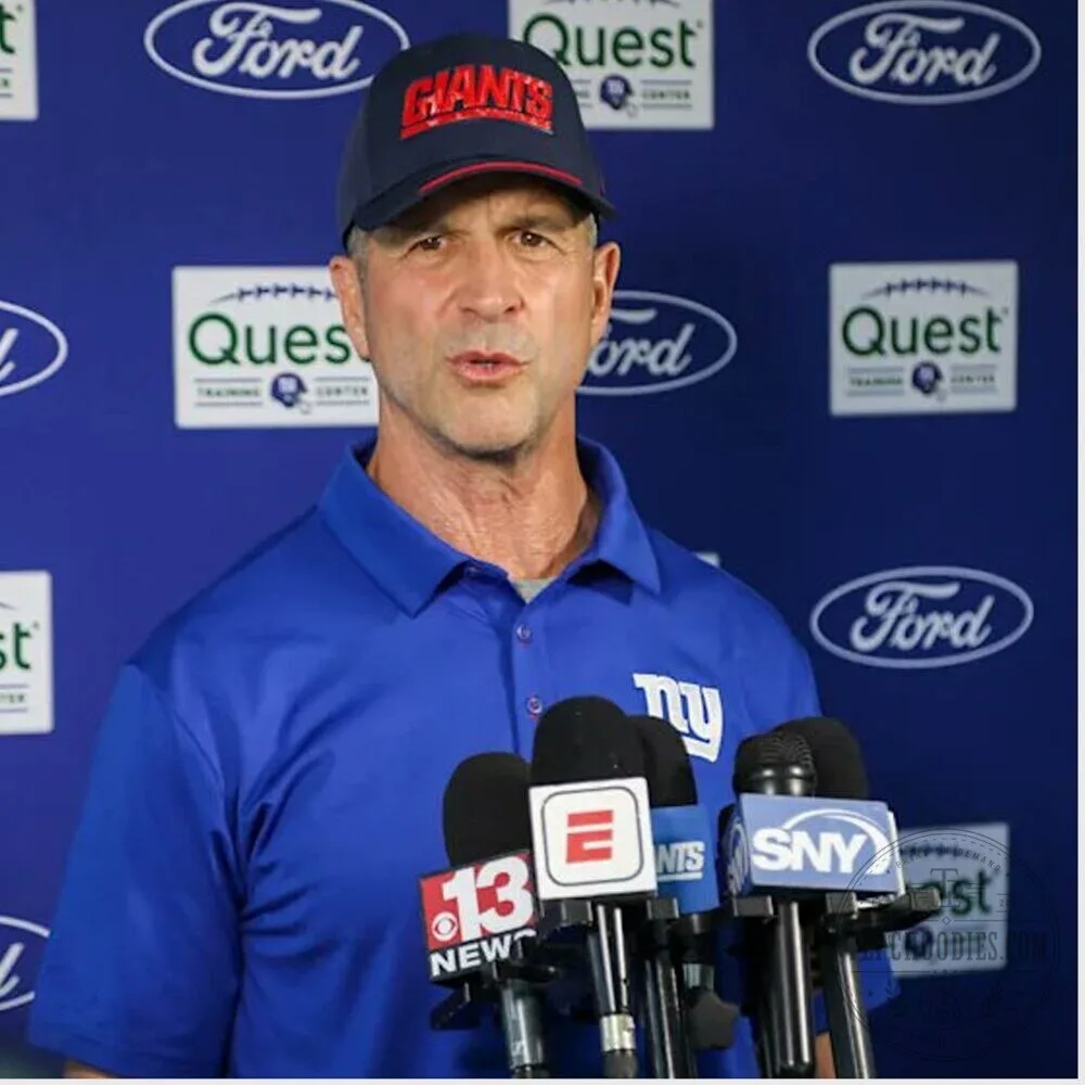 John Harbaugh NY Giants Hat gift cap 13 John Harbaugh NY Giants Hat gift cap